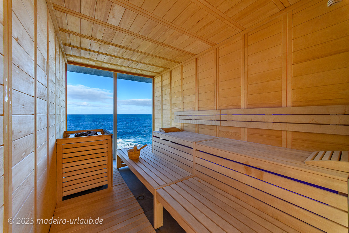 Sauna auf Sonnenterasse